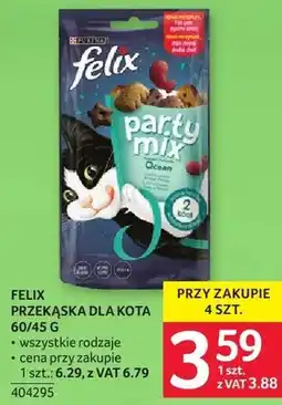 Selgros Przekąska dla kota Felix Party Mix oferta