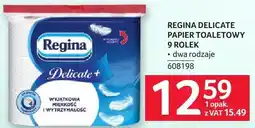 Selgros Papier toaletowy Regina Delicate 9 rolek oferta