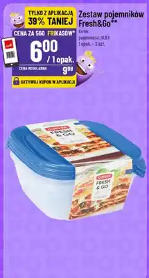 Polomarket Zestaw pojemników Fresh&Go oferta