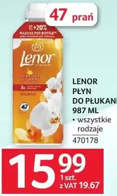 Selgros Płyn do płukania oferta