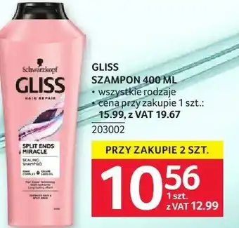 Selgros Szampon Gliss oferta