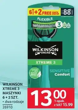 Selgros Maszynki do golenia Wilkinson Xtreme 3 6+2 szt oferta