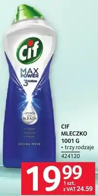 Selgros Mleczko Cif 1001 g - trzy rodzaje oferta