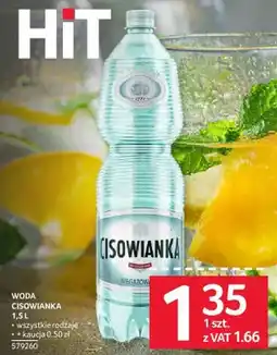 Selgros Woda Cisowianka oferta
