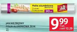 Selgros Folia aluminiowa Jan Niezbędny 30 m oferta