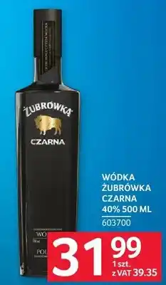 Selgros Wódka Żubrówka Czarna 40% oferta