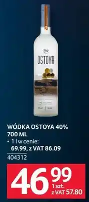 Selgros Wódka Ostoya 40% oferta