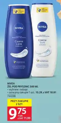 Selgros Żel pod prysznic Nivea 500 ml - wybrane rodzaje oferta