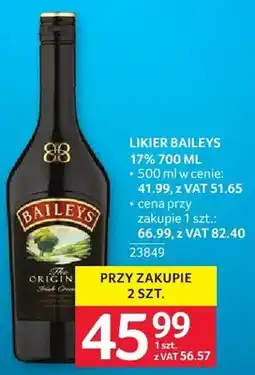 Selgros Likier Baileys 17% oferta