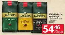 Selgros Kawa ziarnista Jacobs - Kronung, Crema, Espresso oferta