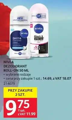 Selgros Dezodorant Nivea roll-on 50 ml - wybrane rodzaje oferta