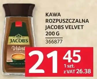 Selgros Kawa rozpuszczalna Jacobs Velvet oferta