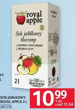 Selgros Sok jabłkowy Royal Apple oferta