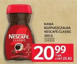 Selgros Kawa rozpuszczalna Nescafe Classic oferta