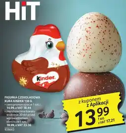 Selgros Figurka czekoladowa kura Kinder oferta