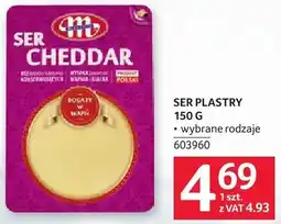 Selgros Ser plastry cheddar Mlekovita oferta