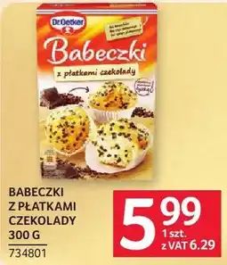 Selgros Babeczki z płatkami czekolady Dr. Oetker oferta