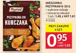 Selgros Mieszanka przypraw Prymat 8-30g wybrane rodzaje oferta