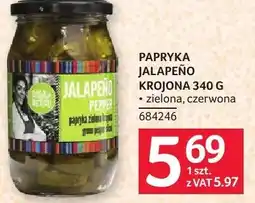 Selgros Papryka jalapeno konserwowa krojona 340g krojona cservena oferta