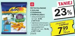 Selgros Frytki falowane z ziołami i czosnkiem, z papryką oferta