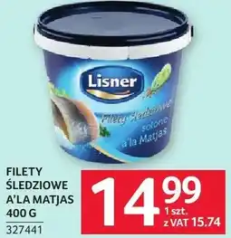 Selgros Filety śledziowe a la Matjas Lisner oferta