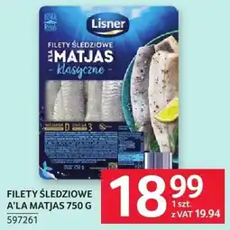Selgros Filety śledziowe à la matjas oferta