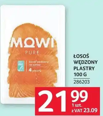 Selgros Łosoś wędzony plastry oferta