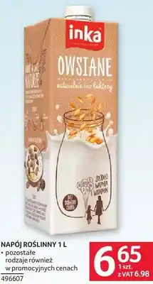 Selgros Napój roślinny Inka owsiane oferta