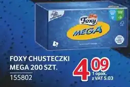 Selgros Chusteczki Foxy Mega 200 szt oferta