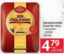 Selgros Ser królewski plastry oferta