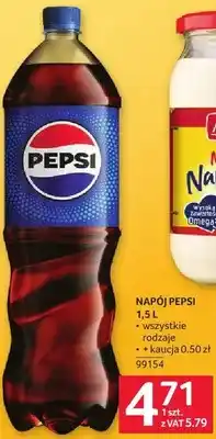 Selgros Napój Pepsi 1,5 l wszystkie rodzaje oferta