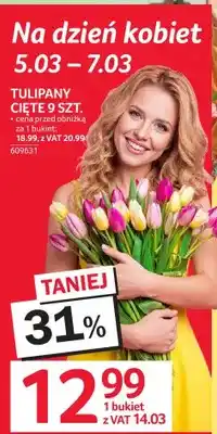 Selgros Tulipany cięte 9 szt. różne odmiany oferta