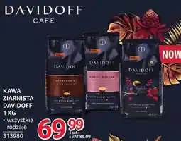 Selgros Kawa ziarnista Davidoff 1 kg wszystkie rodzaje oferta