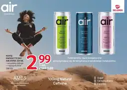 Selgros Napój energetyczny Air Oshee 250 ml wszystkie rodzaje + kaucja 0.50 zł oferta