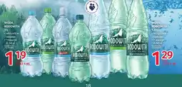 Selgros Woda Rodowita 1.5 l wszystkie rodzaje + kaucja 0.50 zł oferta