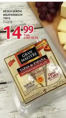 Selgros Ser Tapas de España Spanish Cheese Plate Queso Manchego oferta