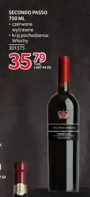 Selgros Wino Secondo Passo oferta