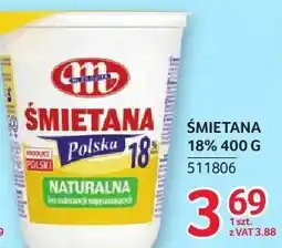 Selgros Śmietana Mlekovita 18% oferta