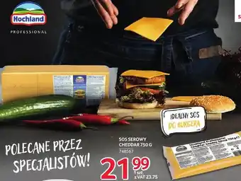 Selgros Sos serowy Cheddar Hochland oferta