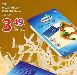 Selgros Ser Mozzarella plastry Mlekpol oferta