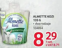Selgros Ser kozi Almette oferta