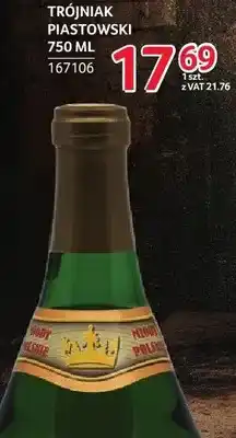 Selgros Miód pitny Trójniak Piastowski oferta