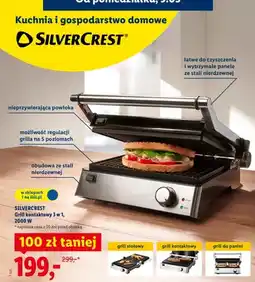 Lidl Grill kontaktowy 3w1 oferta