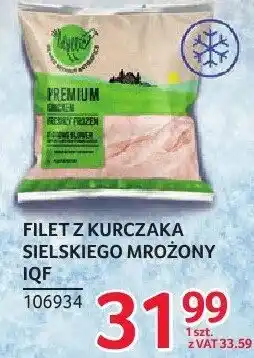 Selgros Filet z kurczaka sielskiego mrożony Sielski IQF oferta