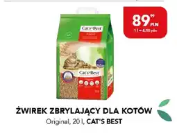 AquaelZOO Żwirek zbrylający dla kotów Original oferta