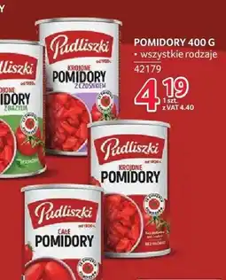 Selgros Pomidory 400g różne rodzaje oferta