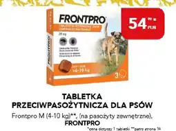 AquaelZOO Tabletka przeciwpasożytnicza dla psów Frontpro M (4-10 kg) (na pasożyty zewnętrzne) oferta