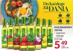 Selgros Olej smakowy 250ml wybrane rodzaje oferta