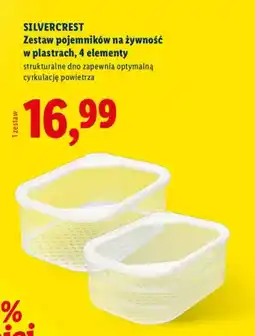 Lidl Zestaw pojemników na żywność w plastrach oferta