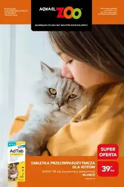 AquaelZOO Tabletka przeciwpasożytnicza dla kotów AdTab+ 48 mg (na pasożyty zewnętrzne) oferta